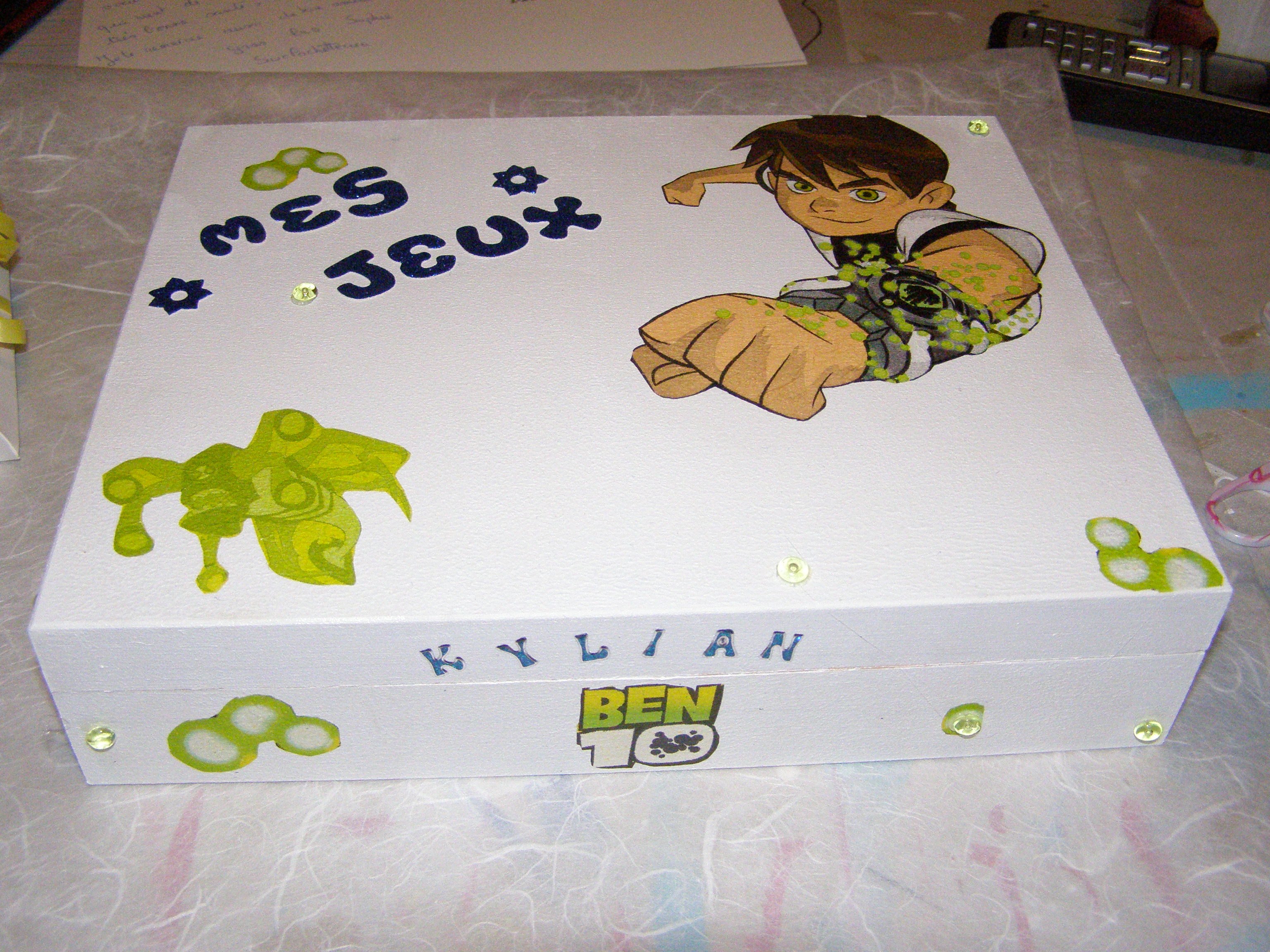 Une boïte de rangement